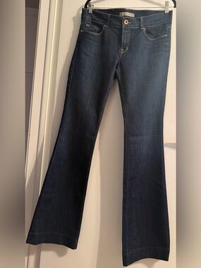 J Brand Dark Indigo Flared Jeans